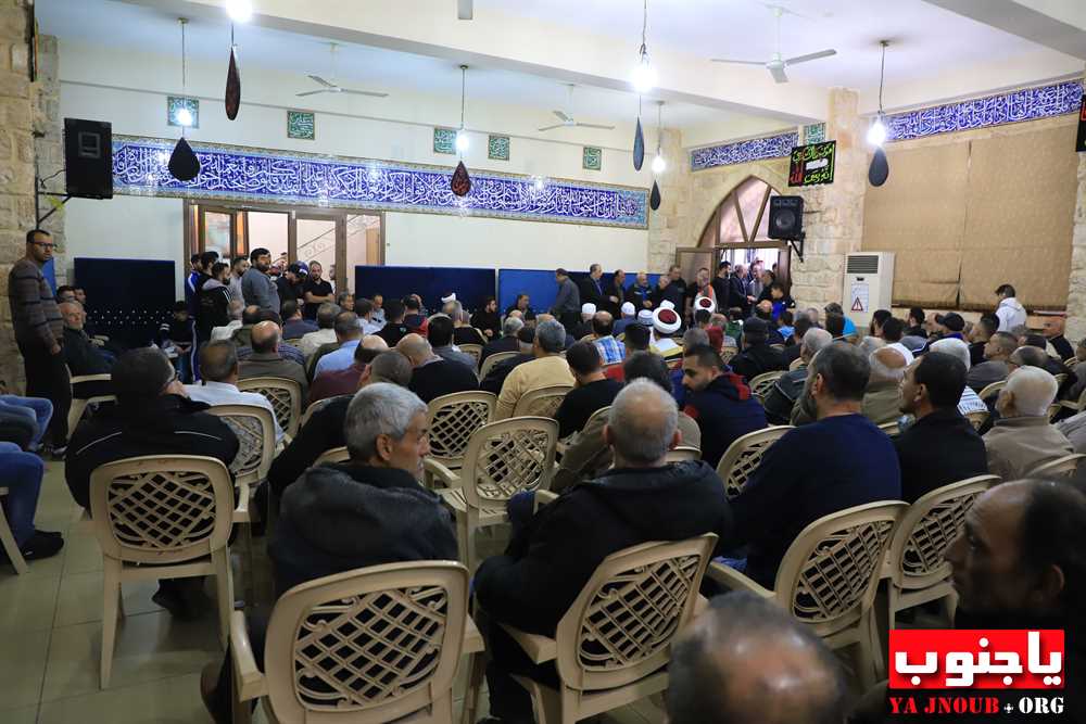 مدينة صور شيعت فقيد الشباب الغالي المرحوم احمد السماحي بمأتم حاشد