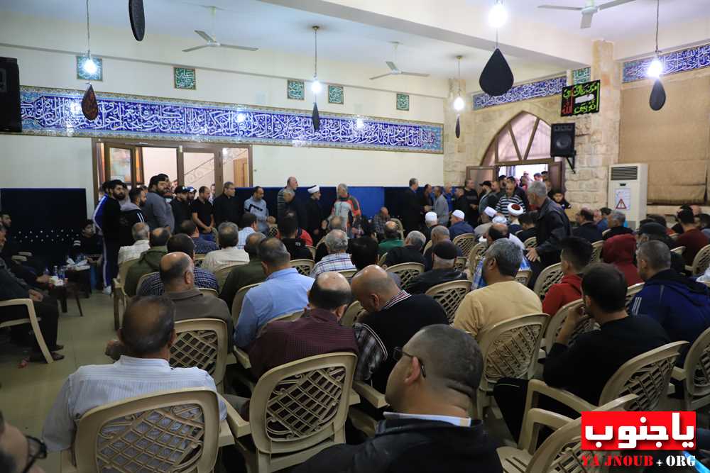 مدينة صور شيعت فقيد الشباب الغالي المرحوم احمد السماحي بمأتم حاشد