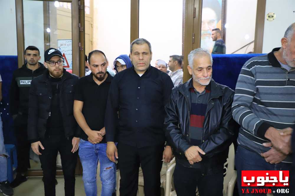 مدينة صور شيعت فقيد الشباب الغالي المرحوم احمد السماحي بمأتم حاشد