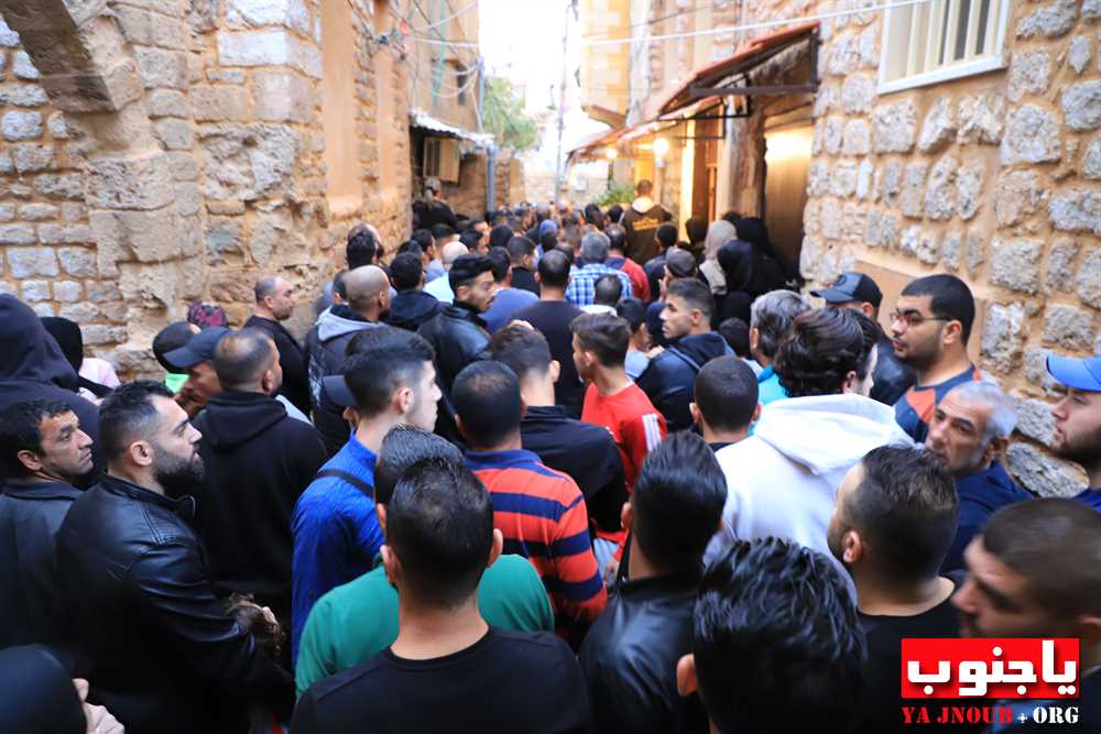 مدينة صور شيعت فقيد الشباب الغالي المرحوم احمد السماحي بمأتم حاشد