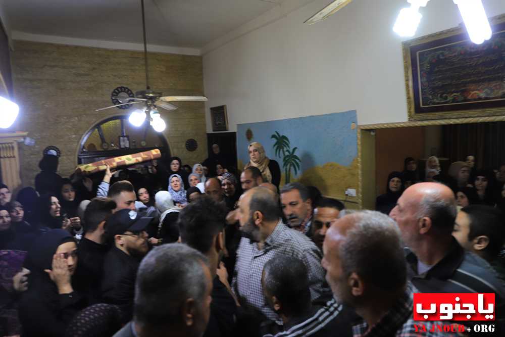 مدينة صور شيعت فقيد الشباب الغالي المرحوم احمد السماحي بمأتم حاشد