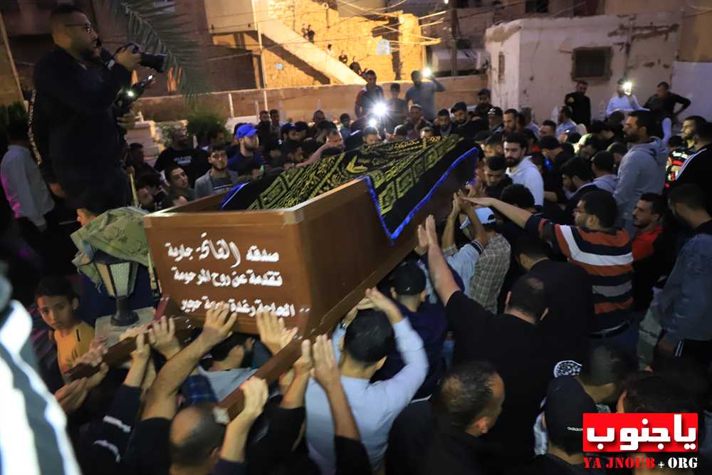 مدينة صور شيعت فقيد الشباب الغالي المرحوم احمد السماحي بمأتم حاشد