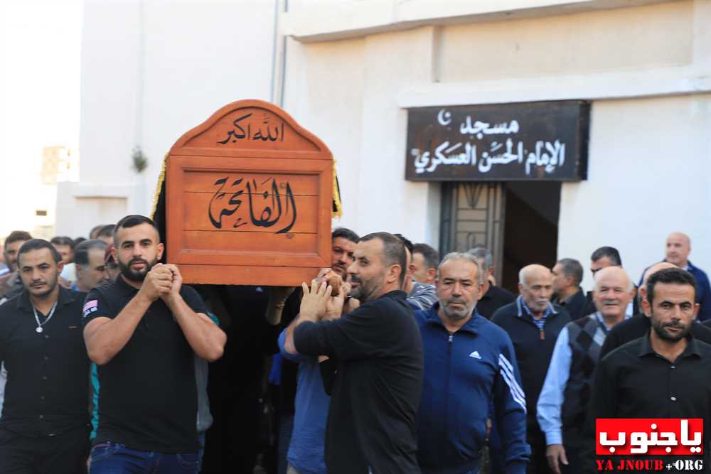 بلدة المعشوق تشييع المرحوم الاستاذ حسين علي يوسف ابو ياسر