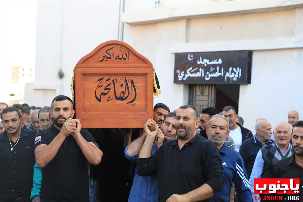 بلدة المعشوق تشييع المرحوم الاستاذ حسين علي يوسف ابو ياسر