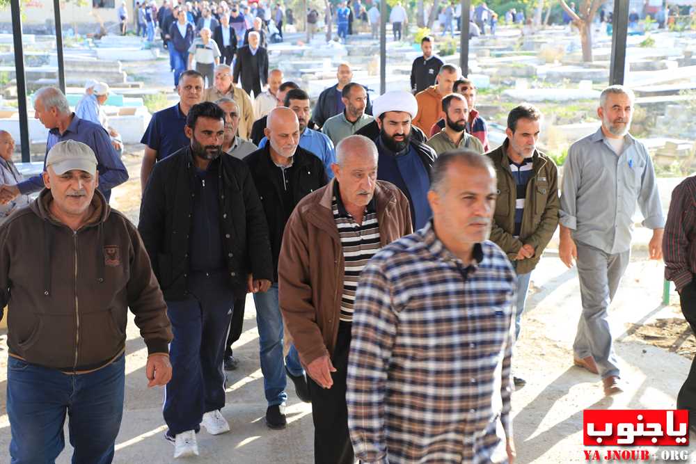 بلدة المعشوق تشييع المرحوم الاستاذ حسين علي يوسف ابو ياسر