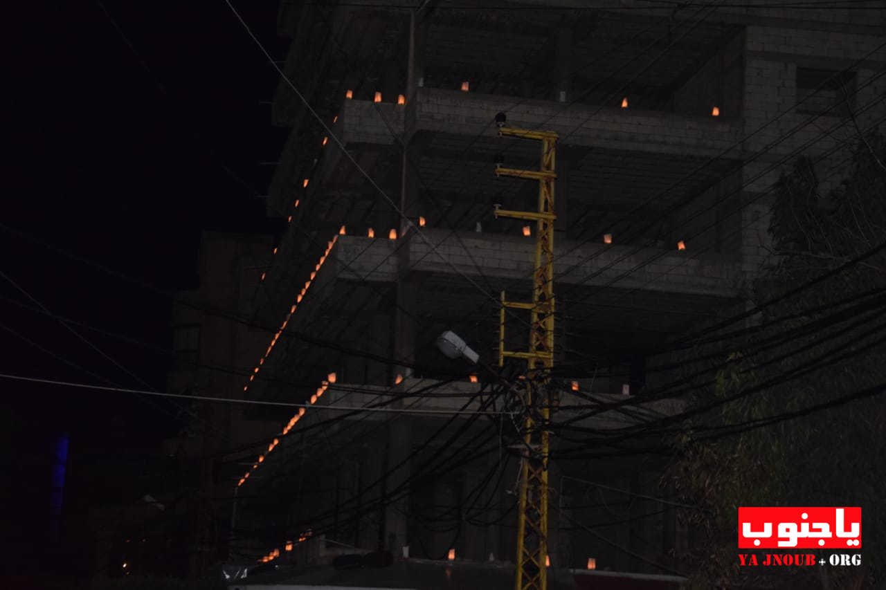  بالصور أجواء ليلة ١٥ شعبان ولادة الإمام المهدي ع من مدينة صور 