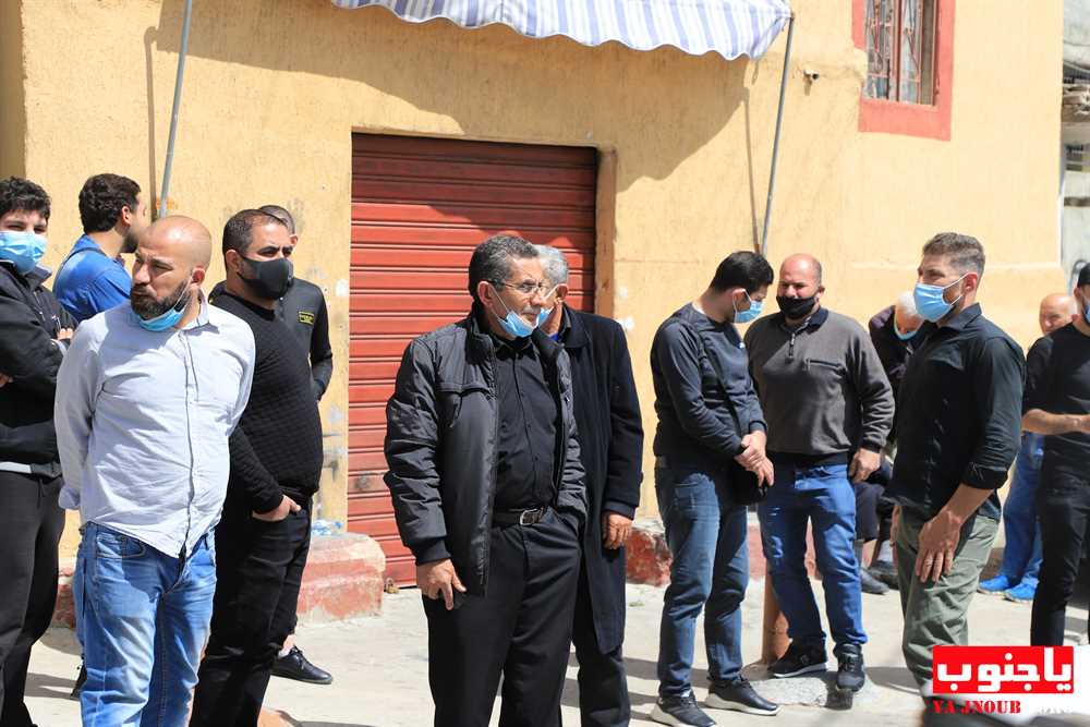 بلدة طيردبا شيعت المرحومة الحاجة خديجة سليمان فقيه 