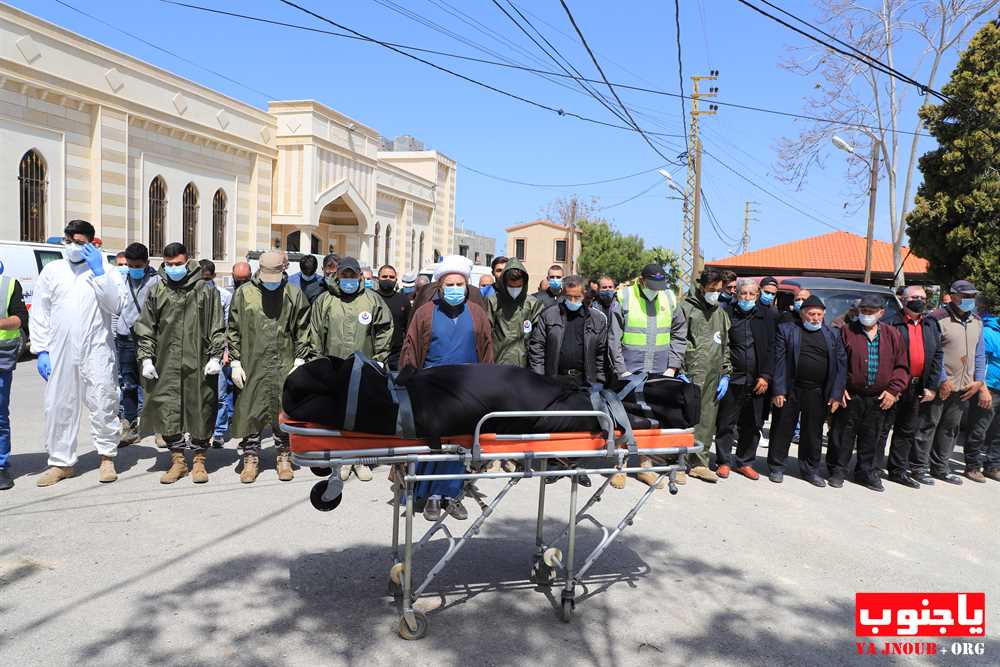 بلدة طيردبا شيعت المرحومة الحاجة خديجة سليمان فقيه 