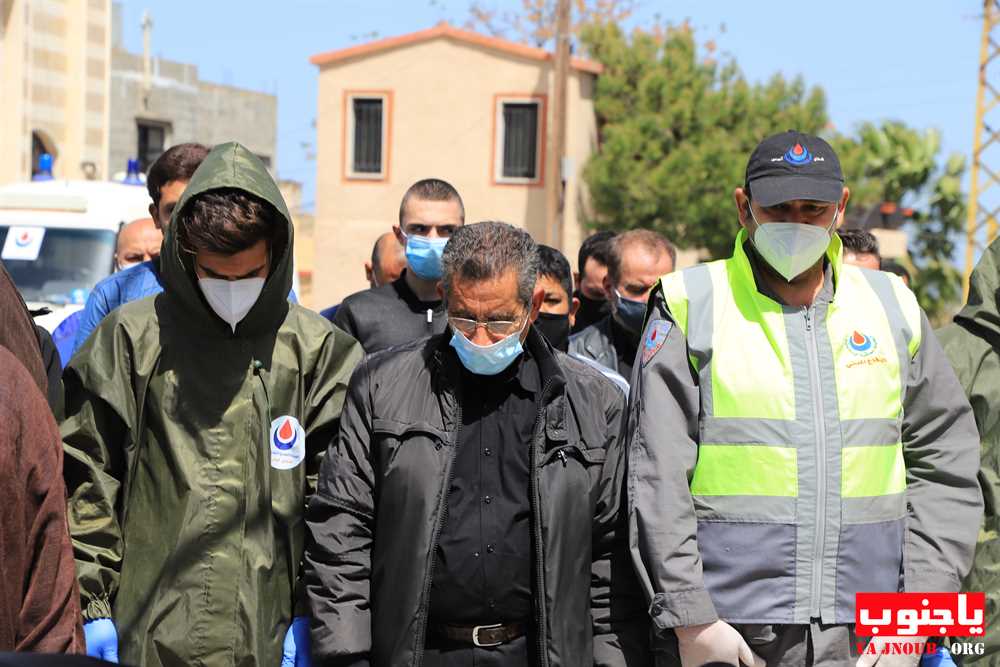 بلدة طيردبا شيعت المرحومة الحاجة خديجة سليمان فقيه 