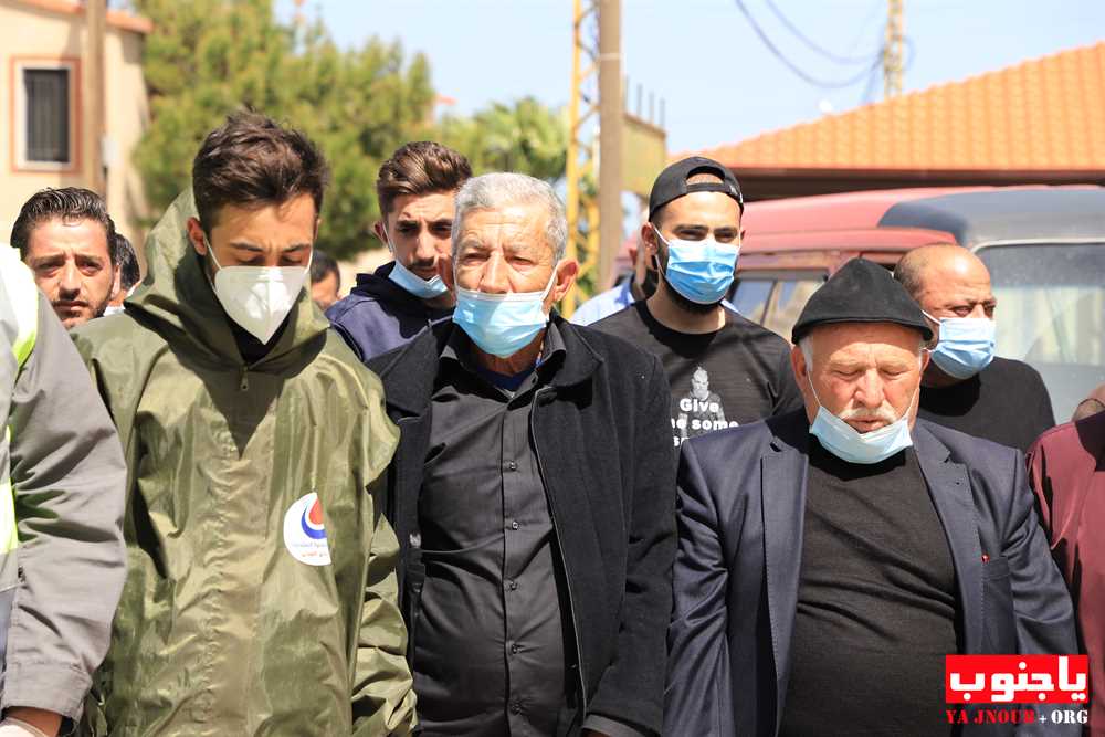 بلدة طيردبا شيعت المرحومة الحاجة خديجة سليمان فقيه 