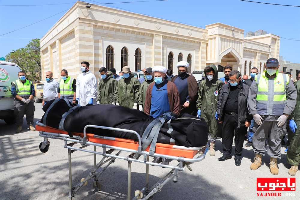 بلدة طيردبا شيعت المرحومة الحاجة خديجة سليمان فقيه 