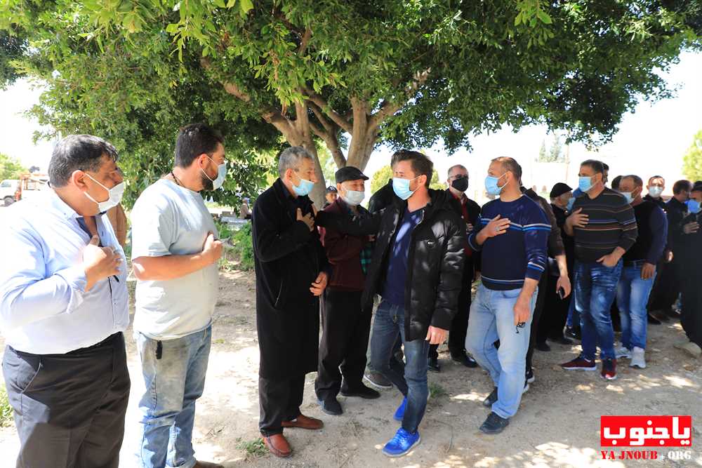بلدة طيردبا شيعت المرحومة الحاجة خديجة سليمان فقيه 
