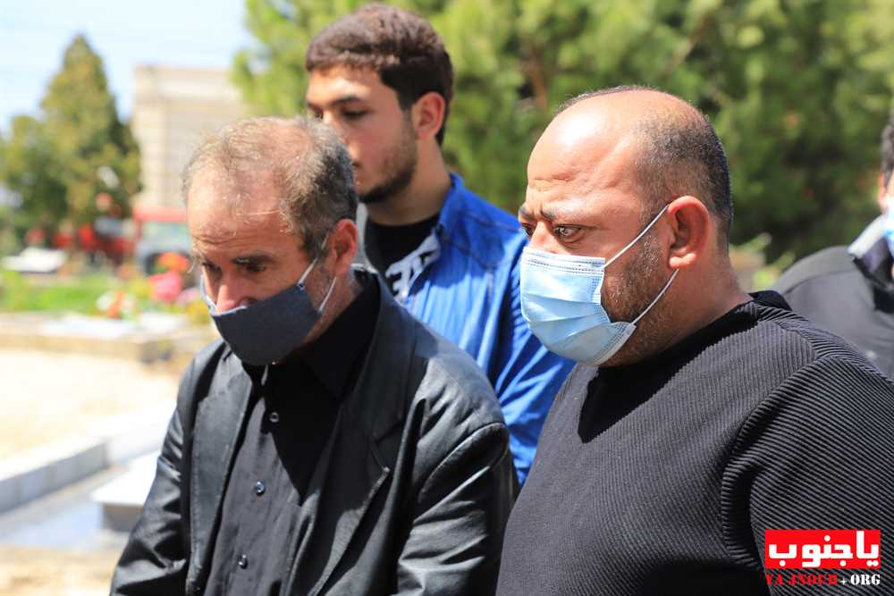 بلدة طيردبا شيعت المرحومة الحاجة خديجة سليمان فقيه 