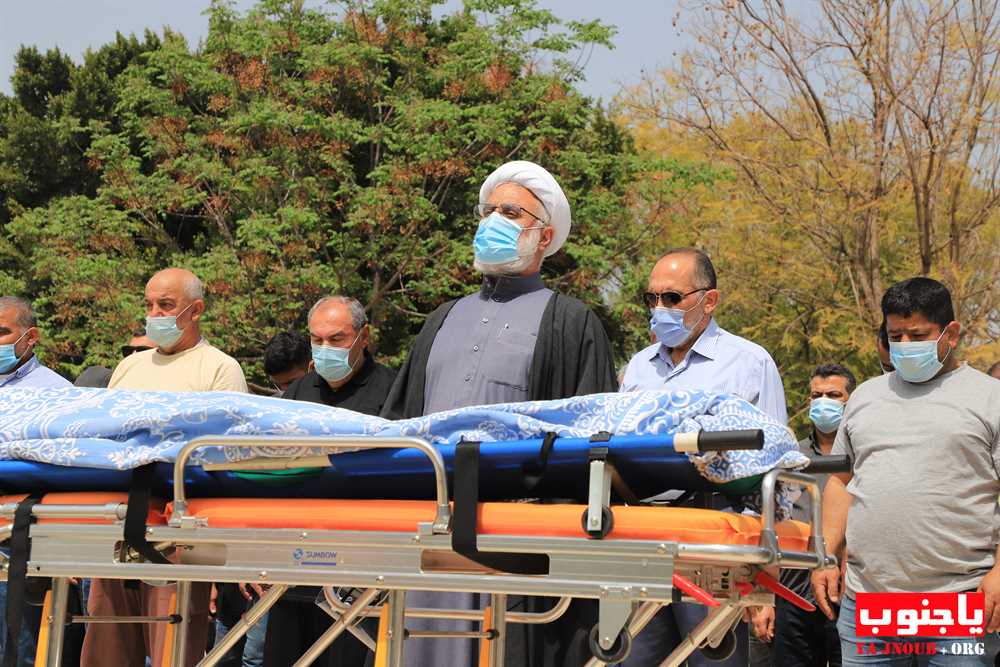بلدة طيردبا شيعت المرحوم الحاج حسين احمد حسن مغنية الى مثواه الأخير   