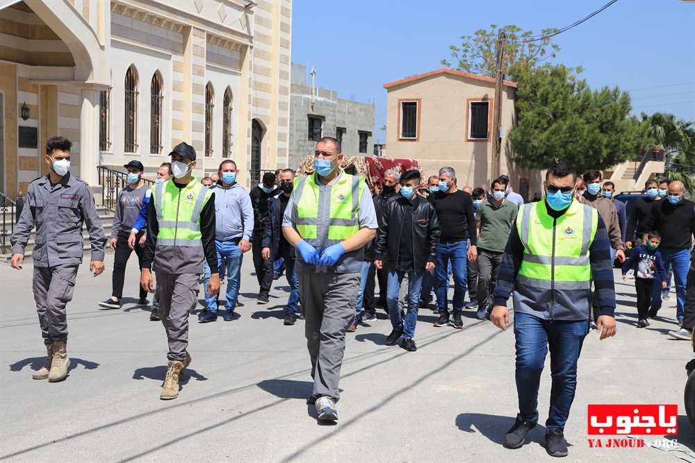 بلدة طيردبا شيعت الفقيدة الغالية الحاجة فوزية فايز يحيى حرم المرحوم السيد هاشم هاشم الى مثواها الأخير 