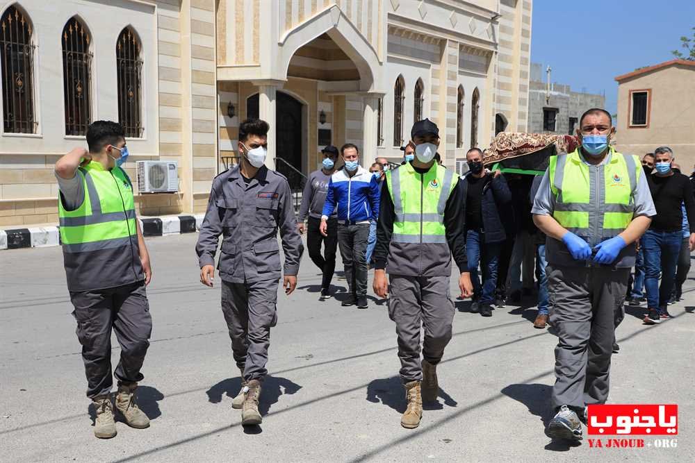 بلدة طيردبا شيعت الفقيدة الغالية الحاجة فوزية فايز يحيى حرم المرحوم السيد هاشم هاشم الى مثواها الأخير 