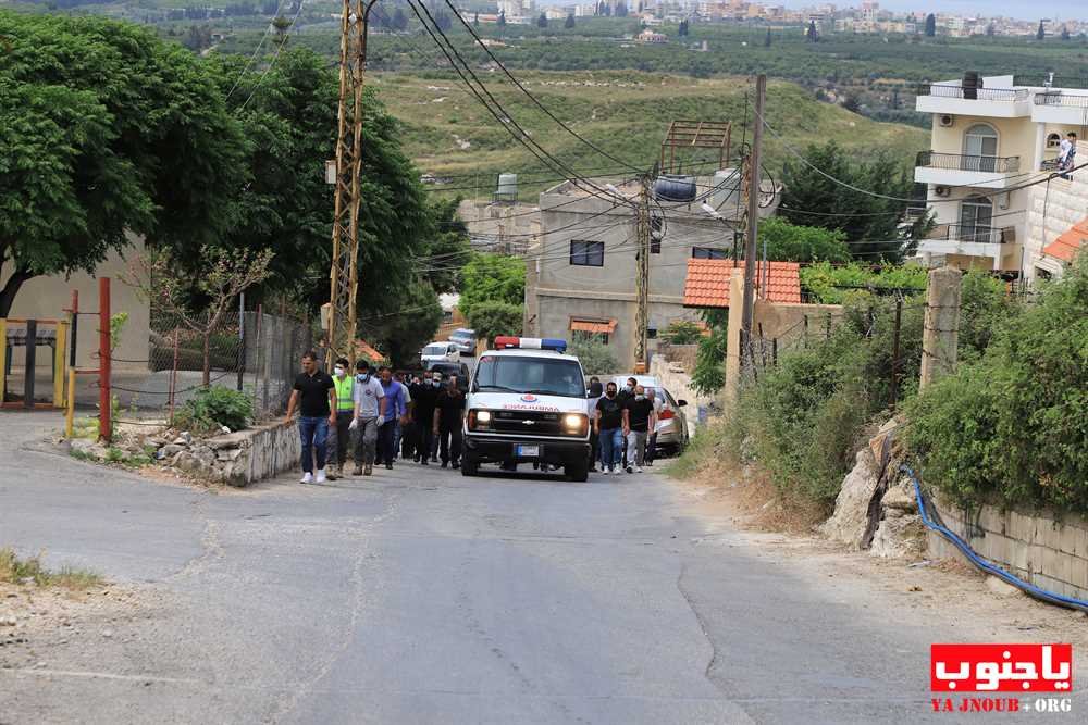 بلدة طيردبا الجنوبية شيعت المرحوم حسين حيدر 