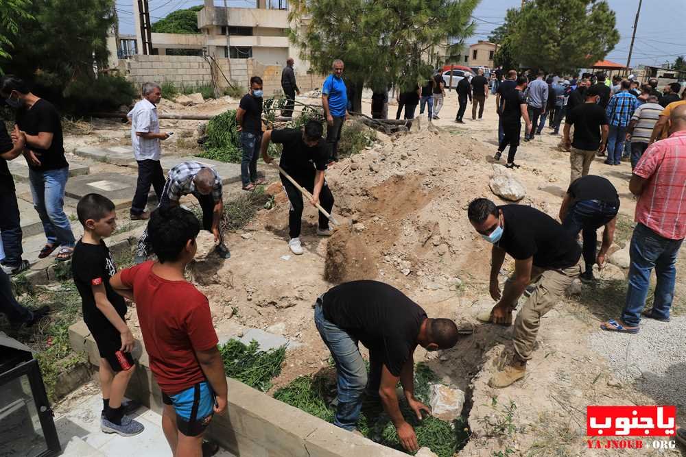 بلدة طيردبا الجنوبية شيعت المرحوم حسين حيدر 