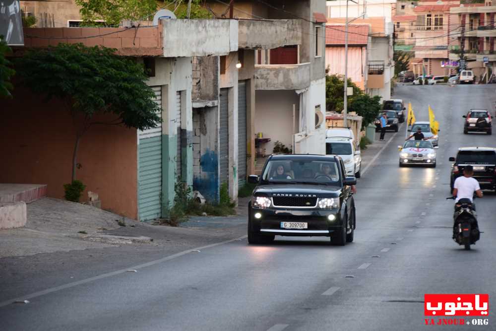 مسيرة سيارة لحزب الله بمناسبة عيد المقاومة و التحرير ٢٥ ايار  بلدة طيردبا الجنوبية  