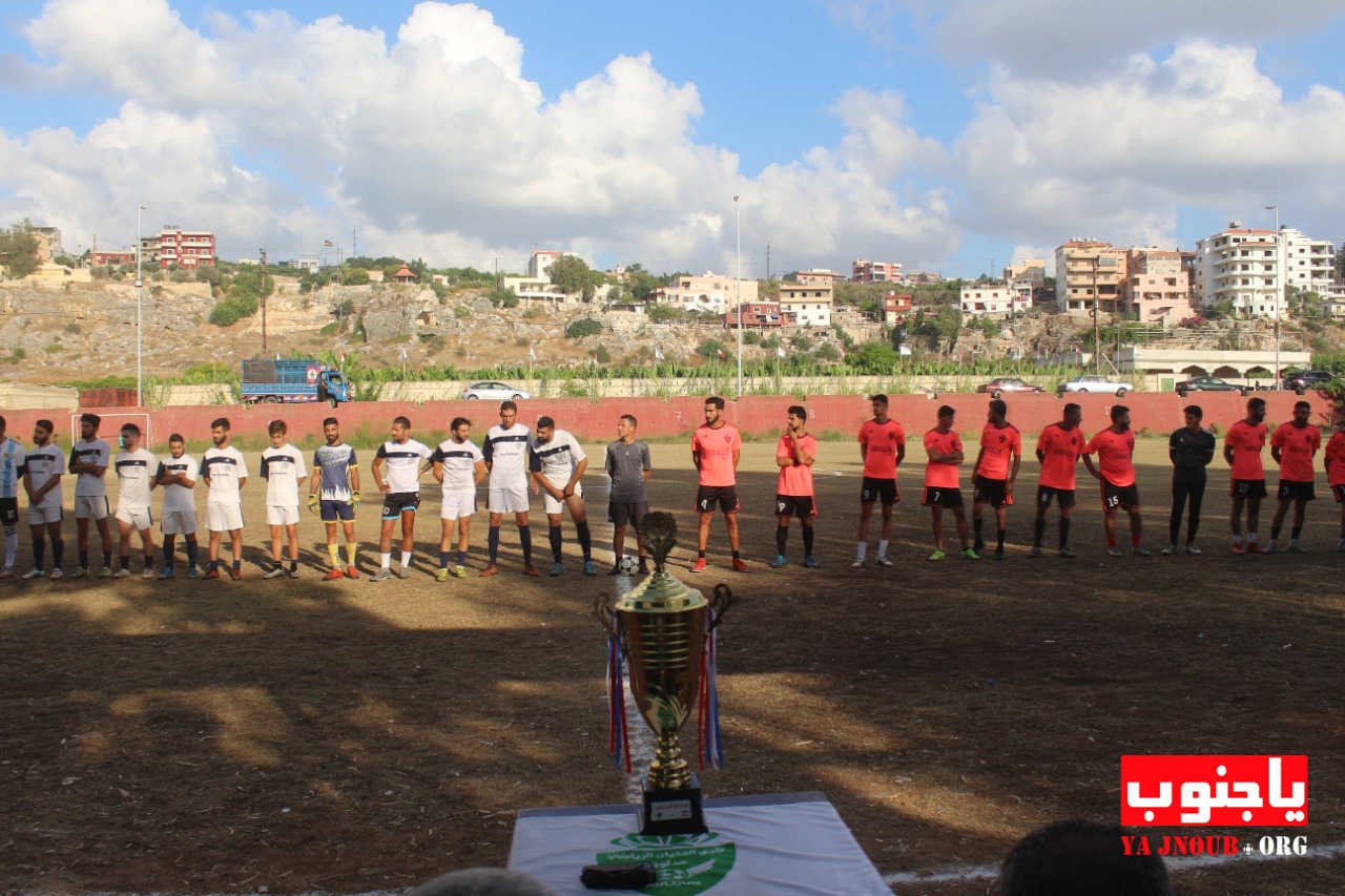 افتتاح المهرجان الرياضي السنوي في كرة القدم لنادي الفتيان الرياضي عدلون 