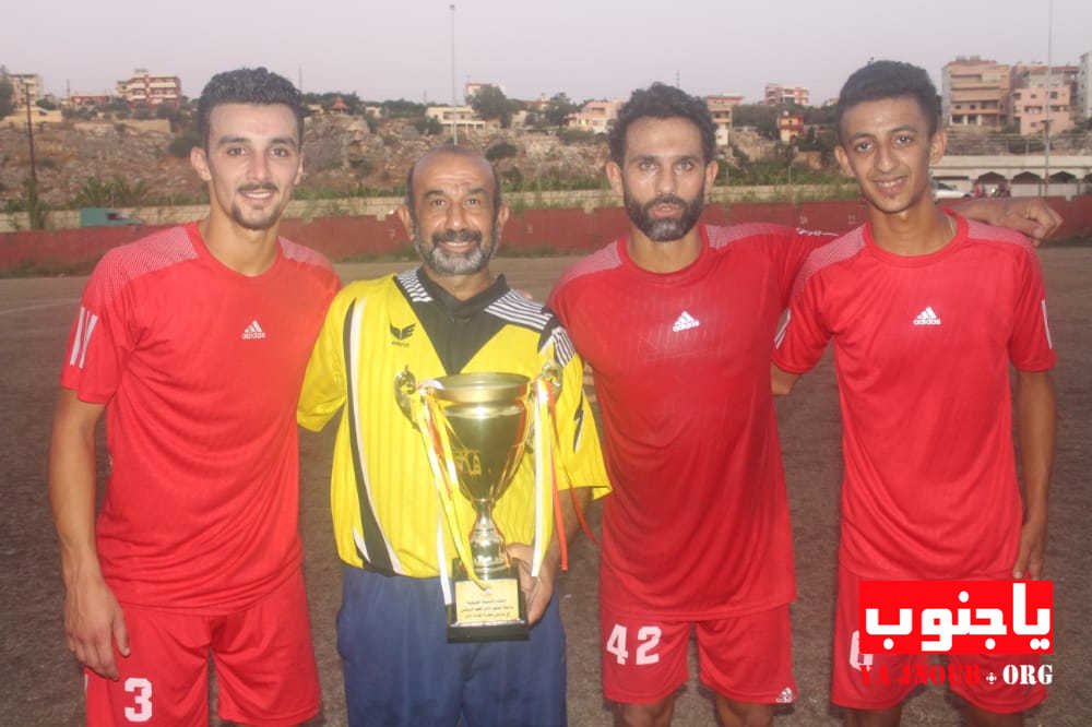 نهائي المهرجان الرياضي في كرة القدم لرابطة جمهور نادي العهد في بلدة عدلون