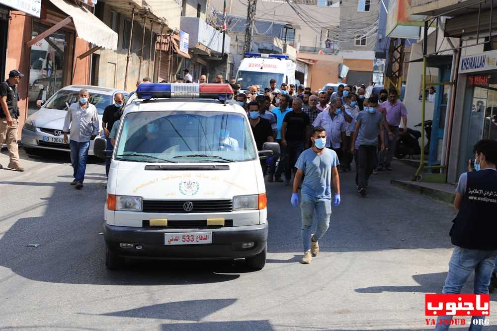 بلدة طيردبا الجنوبية شيعت الفقيد الغالي يوسف اسماعيل مغنية بمأتم حاشد الى مثواه الأخير 