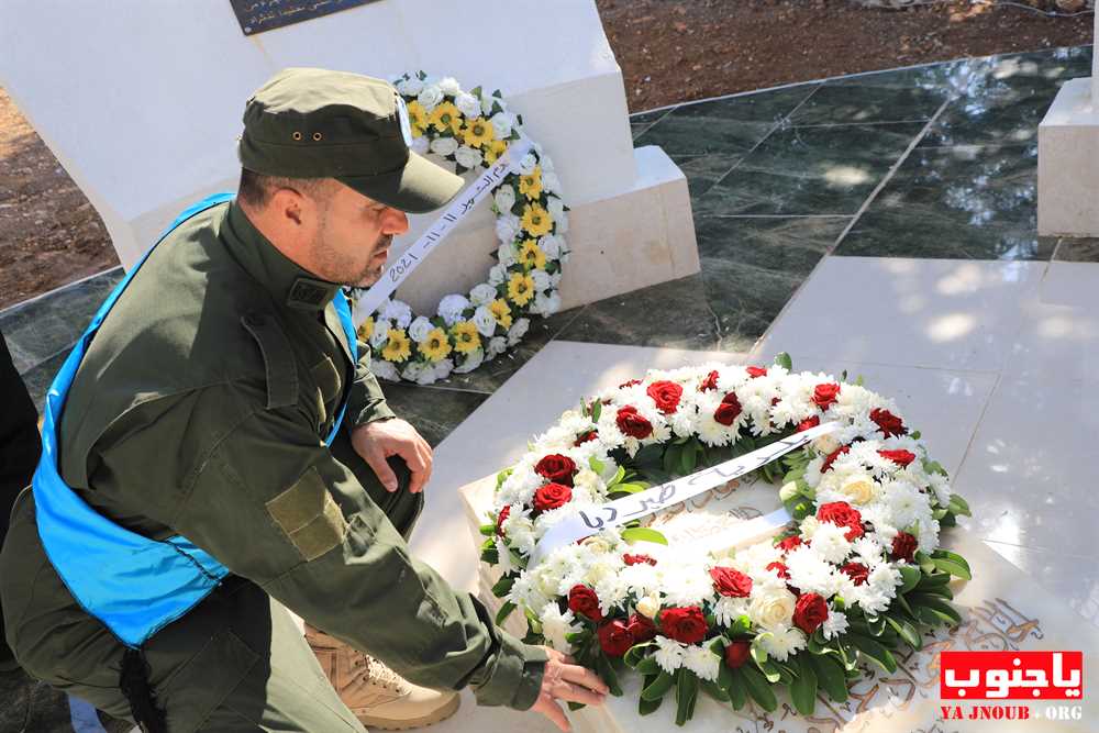    بلدة طيردبا الجنوبية : أحياء فينا _ في أجواء يوم 11-11-2021  وضع أكاليل من الزهور و إحتفال بالمناسبة 