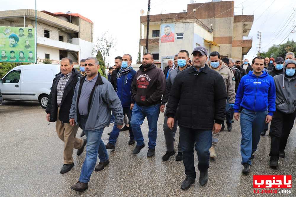 بلدة طيردبا الجنوبية شيعت المرحوم الحاج خليل زيدان 