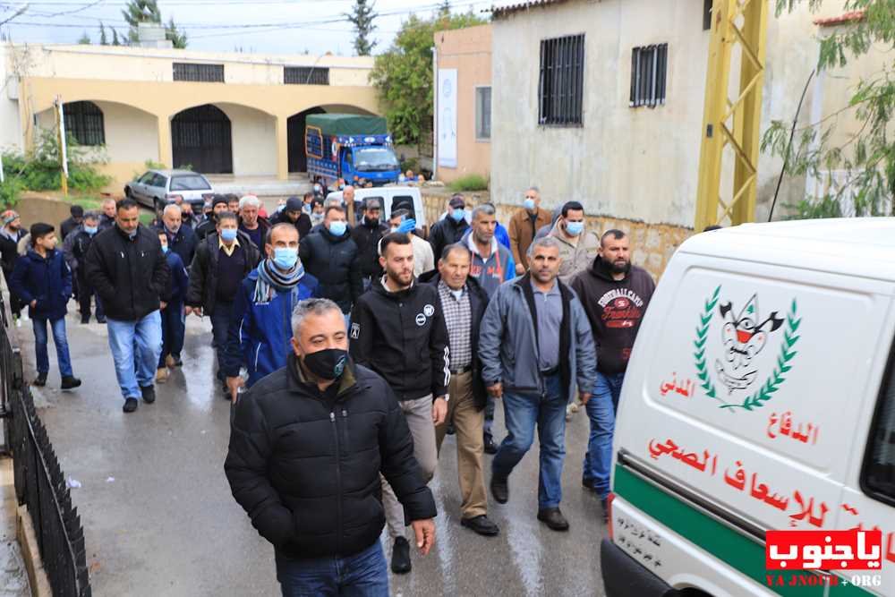 بلدة طيردبا الجنوبية شيعت المرحوم الحاج خليل زيدان 