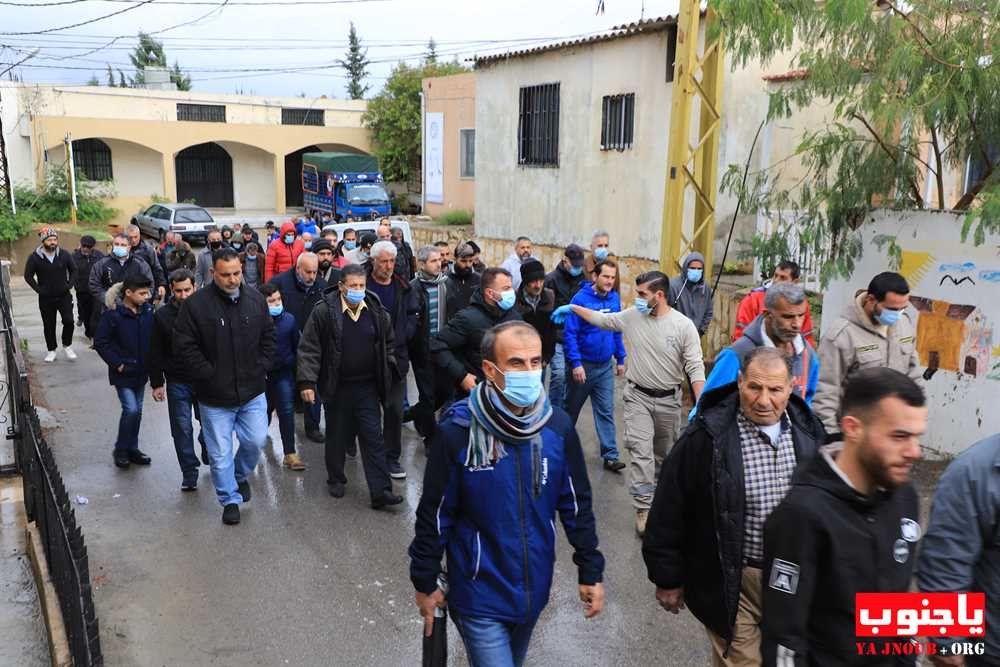 بلدة طيردبا الجنوبية شيعت المرحوم الحاج خليل زيدان 