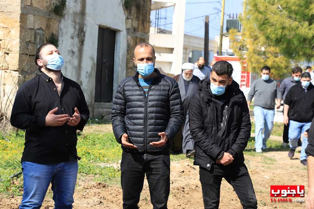 بلدة طيردبا الجنوبية شيعت المرحومة الحاجة أمان الشيخ علي مغنية 