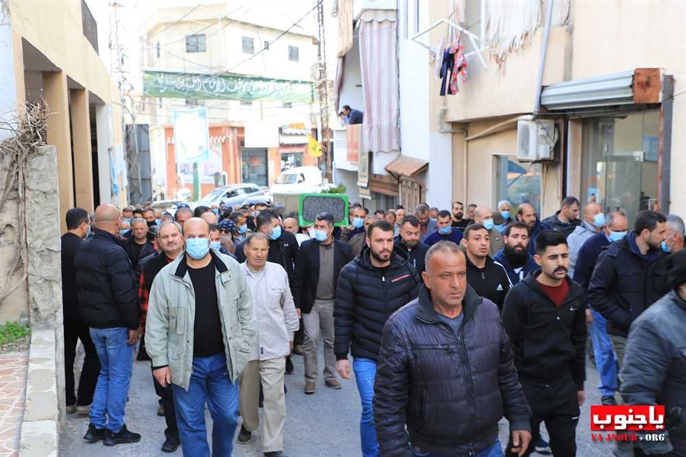 بلدة طيردبا الجنوبية شيعت المرحوم الحاج أحمد موسى زيدان 