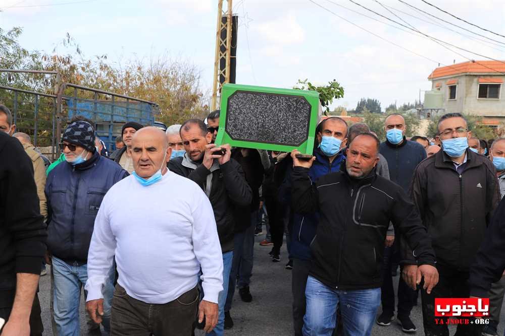 بلدة طيردبا الجنوبية شيعت المرحوم الحاج أحمد موسى زيدان 