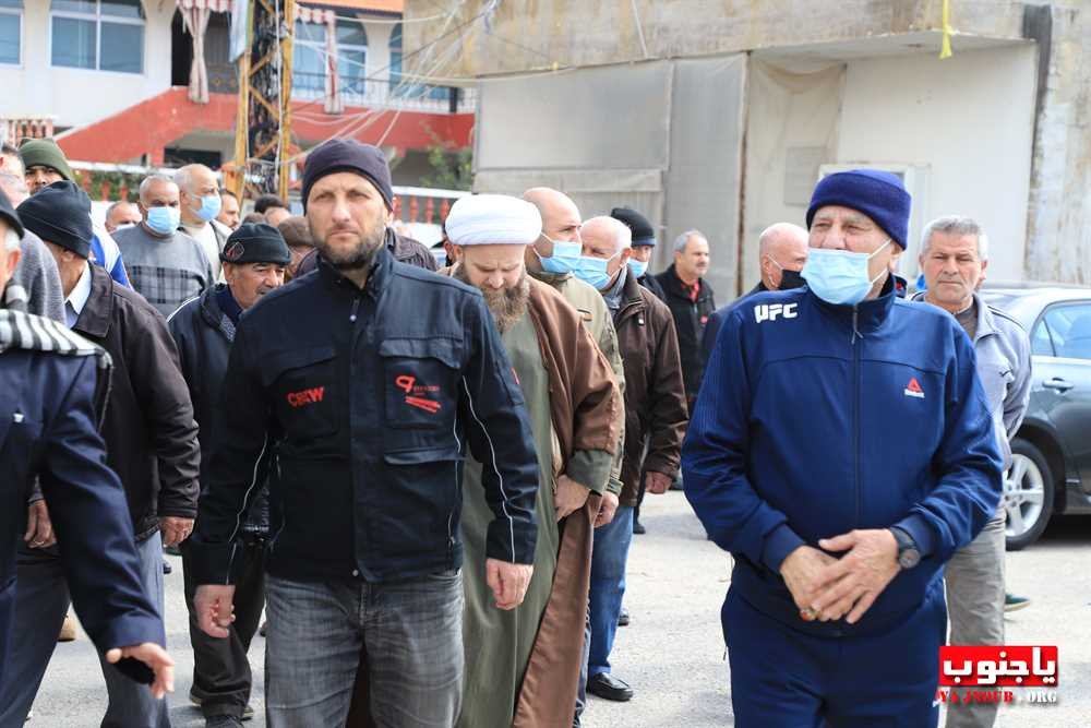 بلدة طيردبا الجنوبية شيعت المرحوم الحاج أحمد موسى زيدان 