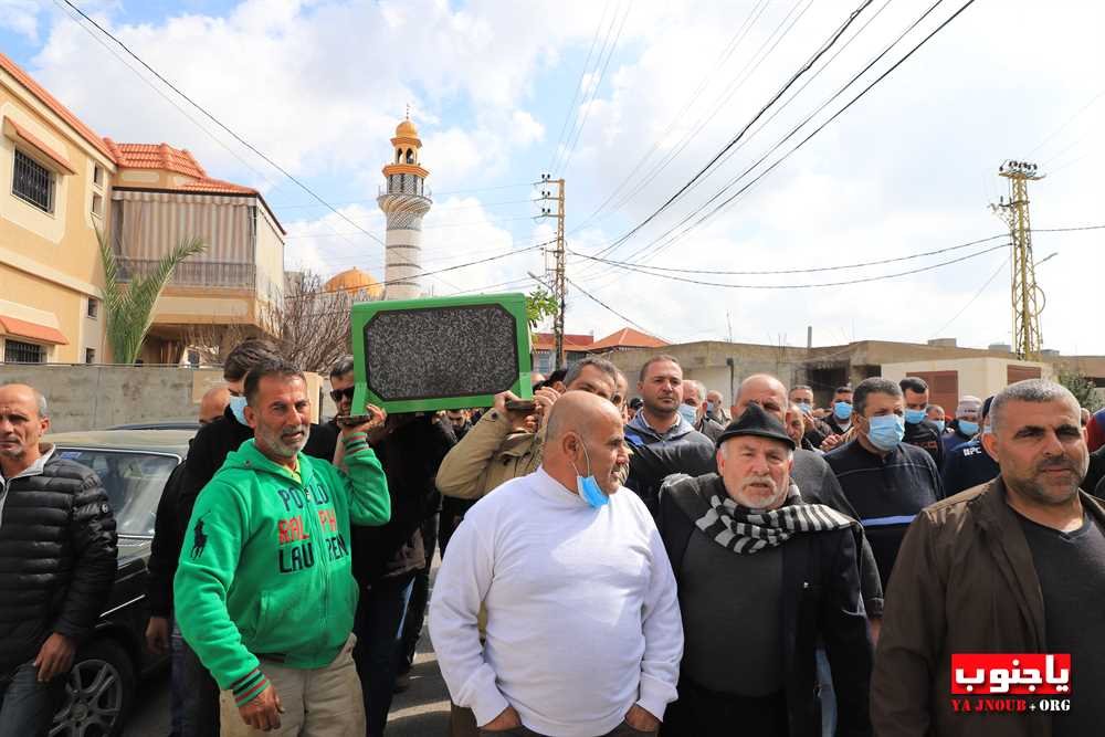 بلدة طيردبا الجنوبية شيعت المرحوم الحاج أحمد موسى زيدان 