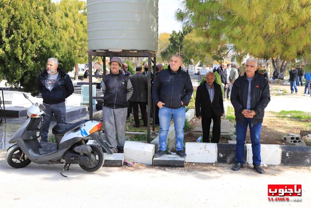 بلدة طيردبا الجنوبية شيعت المرحوم الحاج أحمد موسى زيدان 