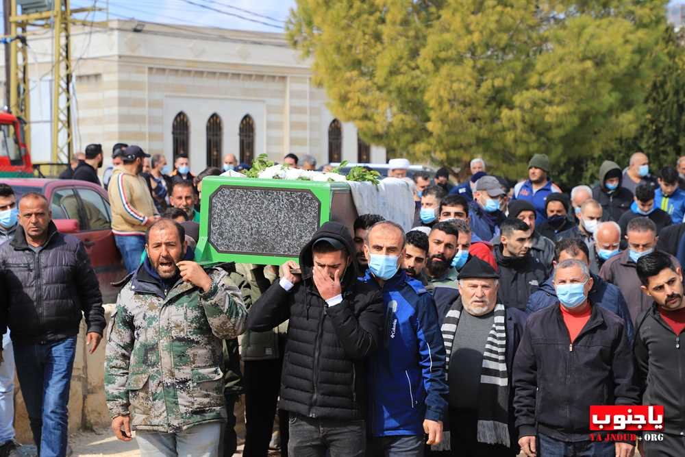 بلدة طيردبا الجنوبية شيعت المرحوم الحاج أحمد موسى زيدان 