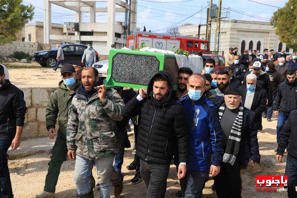 بلدة طيردبا الجنوبية شيعت المرحوم الحاج أحمد موسى زيدان 