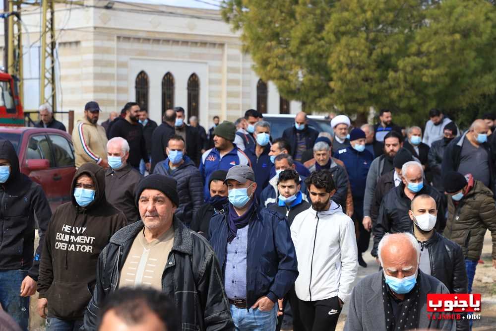 بلدة طيردبا الجنوبية شيعت المرحوم الحاج أحمد موسى زيدان 