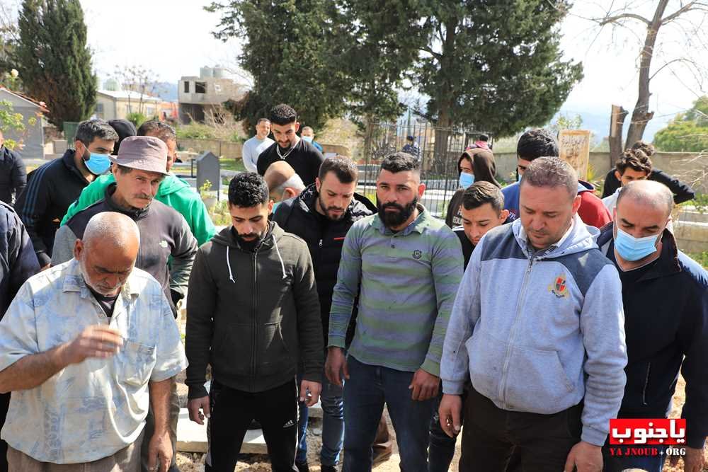 بلدة طيردبا الجنوبية شيعت المرحوم الحاج أحمد موسى زيدان 