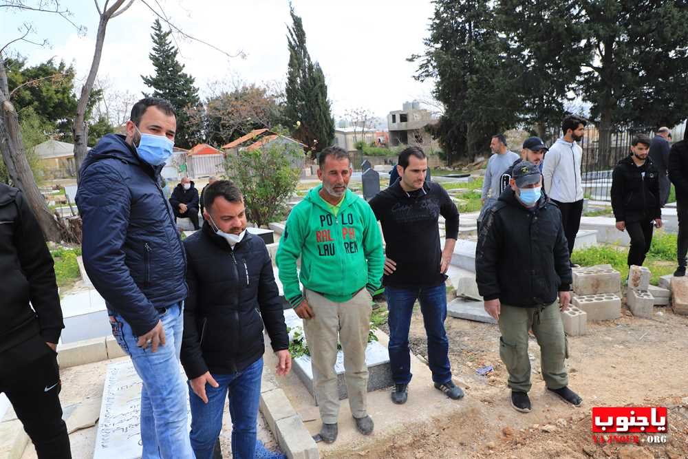 بلدة طيردبا الجنوبية شيعت المرحوم الحاج أحمد موسى زيدان 