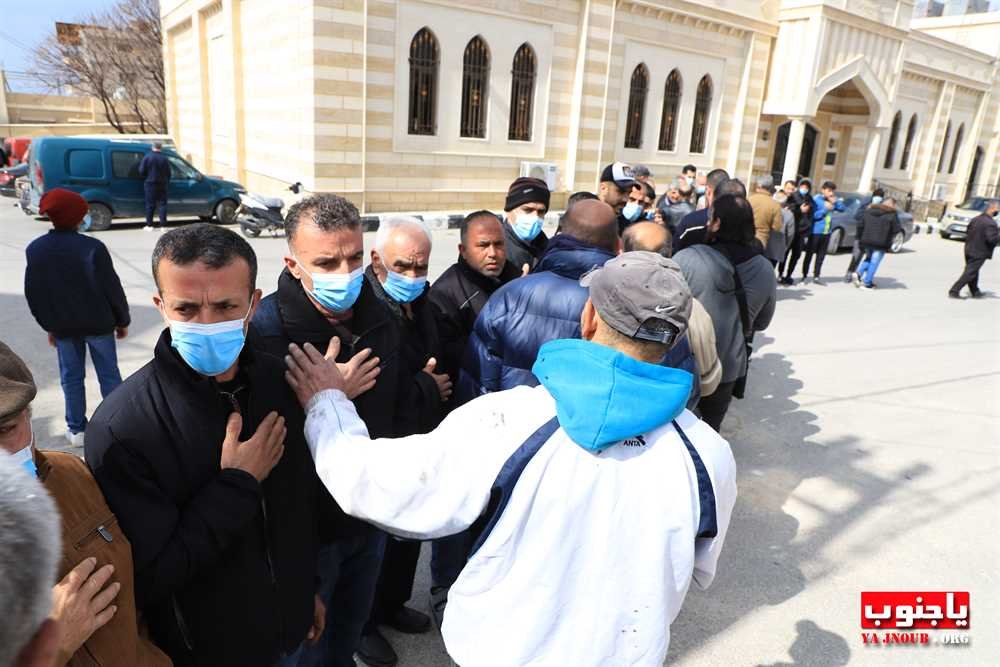 بلدة طيردبا الجنوبية شيعت المرحوم الحاج أحمد موسى زيدان 