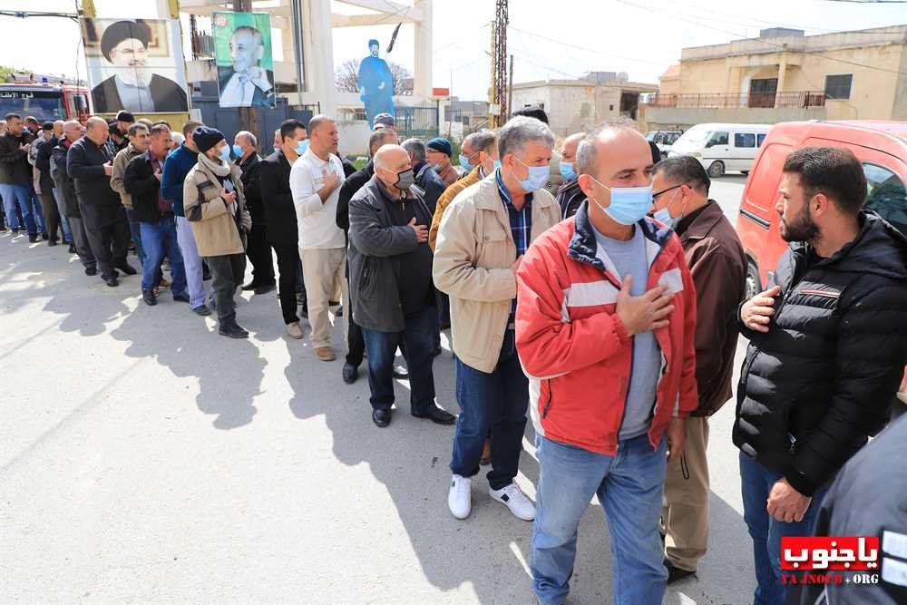 بلدة طيردبا الجنوبية شيعت المرحوم الحاج أحمد موسى زيدان 