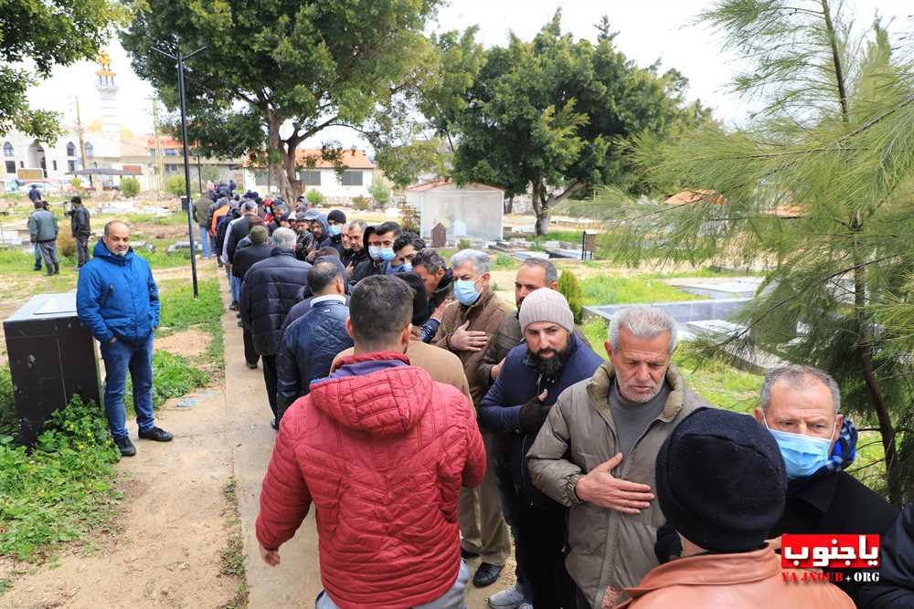 بلدة طيردبا الجنوبية شيعت المرحوم علي عبدالحسين مغنية 