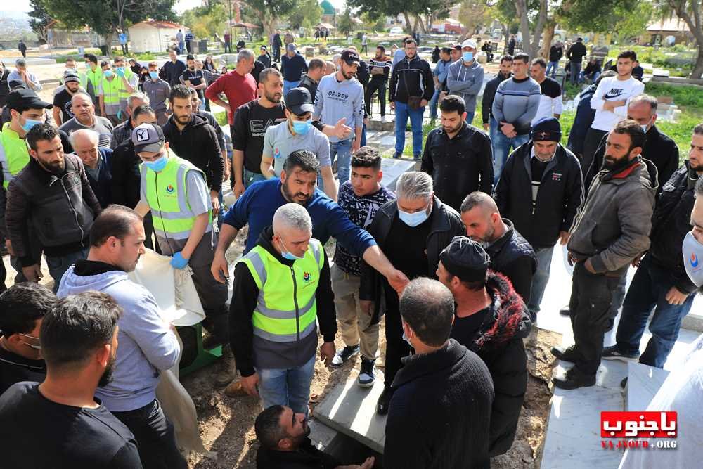 بلدة طيردبا الجنوبية شيعت المرحومة شريفة علي نصرالله 