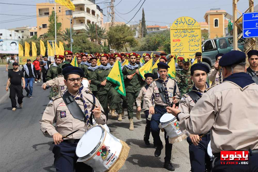 طيردبا : إحياء يوم القدس العالمي في بلدة طيردبا أمام النصب التذكاري للشهيد القائد الحاج عماد مغنية  