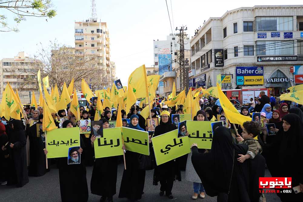 بالصور المهرجان الإنتخابي الذي اقامه حزب الله اليوم في صور _ تصوير وسام حسن موقع يا جنوب.أورغ ٢٠٢٢