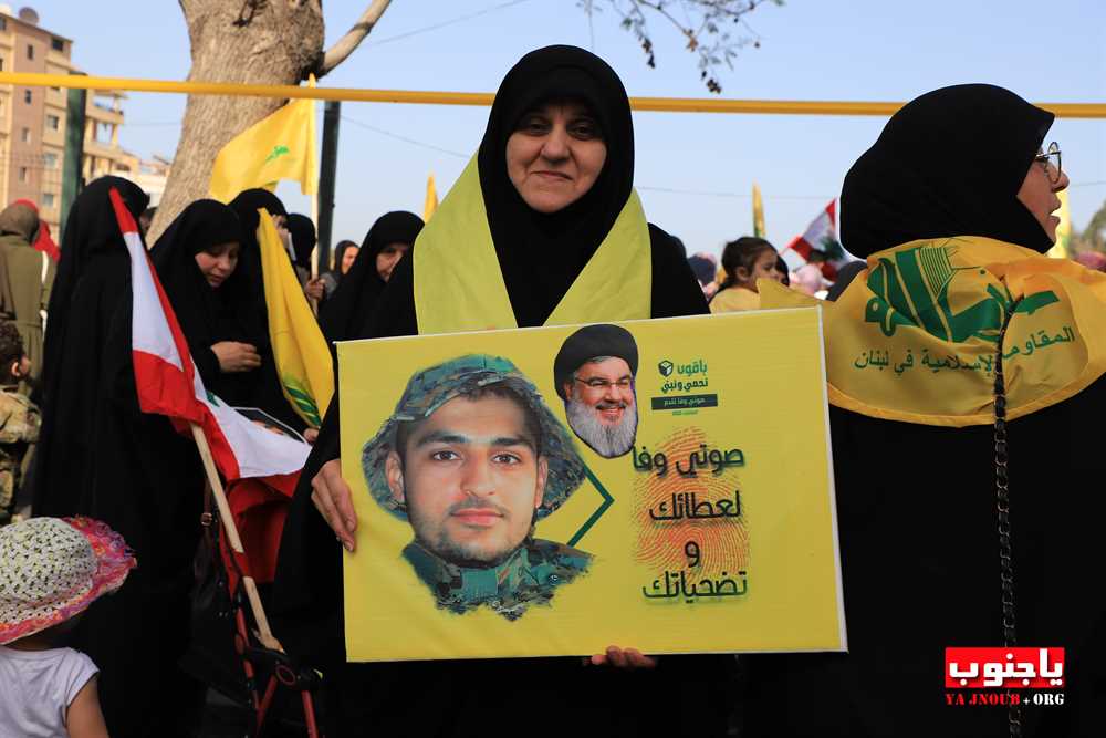بالصور المهرجان الإنتخابي الذي اقامه حزب الله اليوم في صور _ تصوير وسام حسن موقع يا جنوب.أورغ ٢٠٢٢