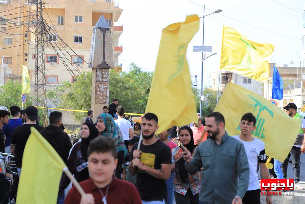 بالصور المهرجان الإنتخابي الذي اقامه حزب الله اليوم في صور _ تصوير وسام حسن موقع يا جنوب.أورغ ٢٠٢٢