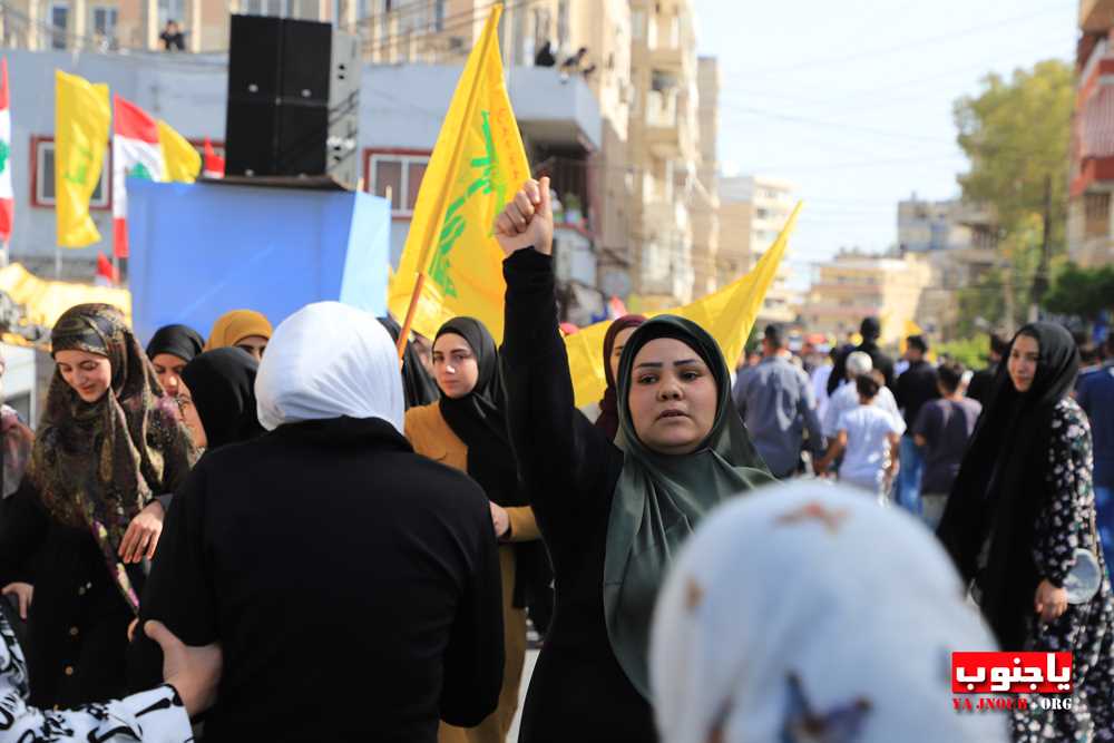 بالصور المهرجان الإنتخابي الذي اقامه حزب الله اليوم في صور _ تصوير وسام حسن موقع يا جنوب.أورغ ٢٠٢٢